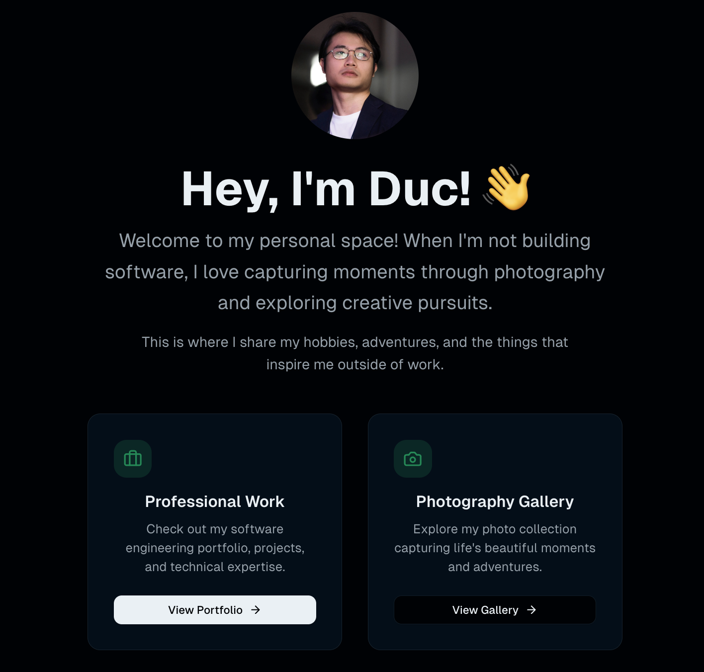 The old layout